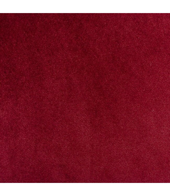 Eetkamerstoelen 2 st fluweel wijnrood