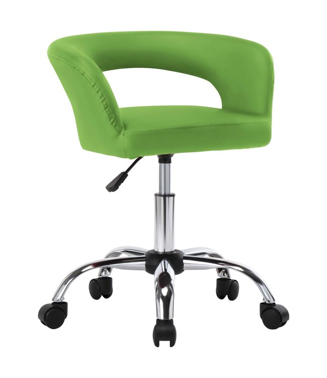 Eetkamerstoelen 2 st kunstleer groen