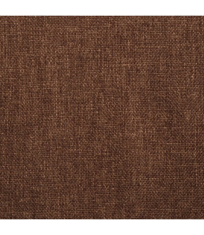 Eetkamerstoelen draaibaar 2 st stof bruin