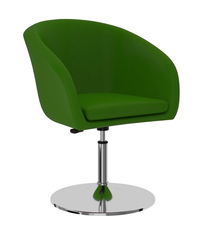 Eetkamerstoelen 6 st kunstleer groen