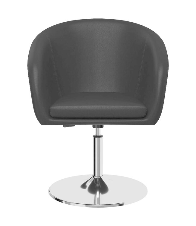 Eetkamerstoelen 4 st kunstleer zwart