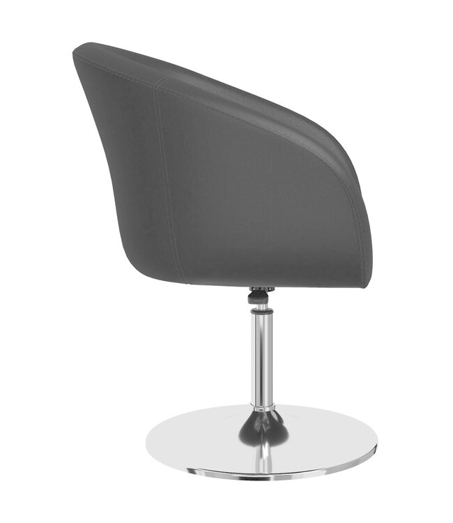 Eetkamerstoelen 4 st kunstleer zwart