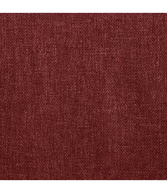 Eetkamerstoelen 4 st stof wijnrood