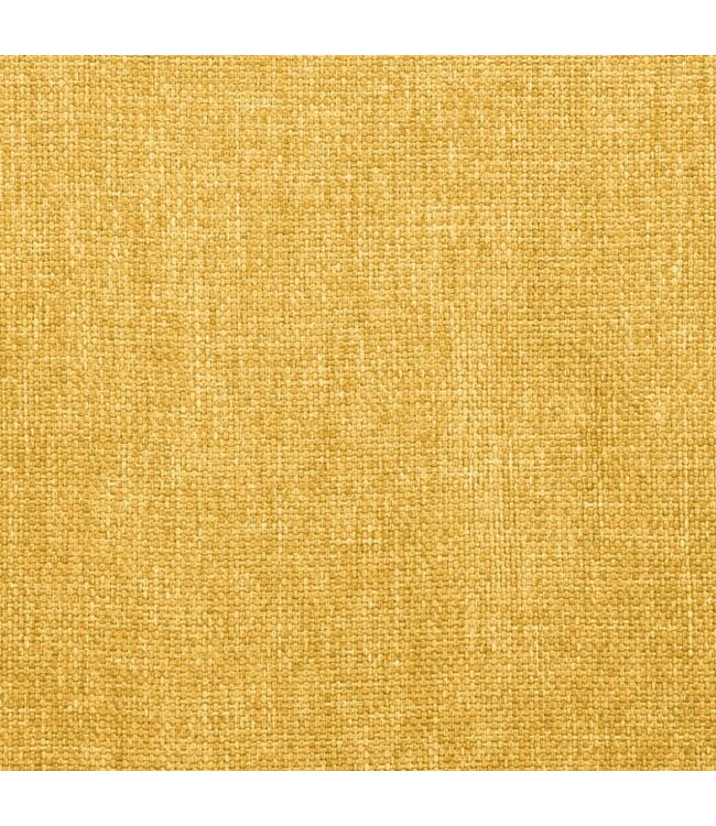 Eetkamerstoelen 4 st stof geel