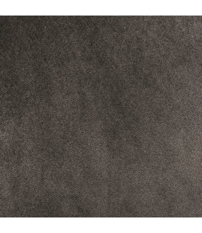 Eetkamerstoelen 4 st fluweel donkergrijs