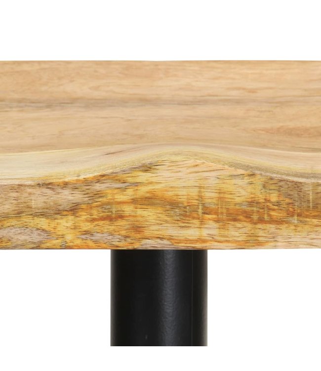 Barkrukken 2 st 66 cm massief mangohout
