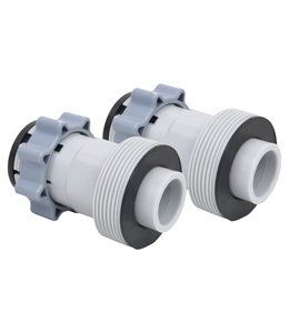 Zwembadslangadapters 2 st type B