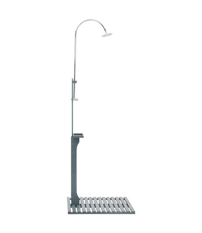 Buitendouche hout antraciet