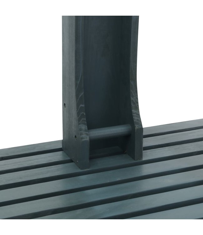 Buitendouche hout antraciet