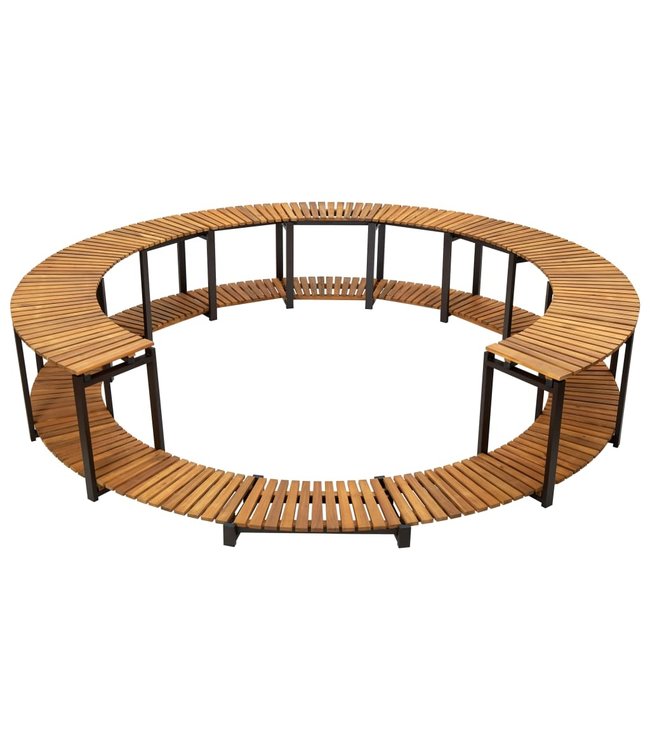 Spa-ombouw 273x53 cm massief acaciahout