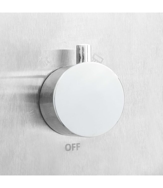 Buitendouche met bak HKC roestvrij staal