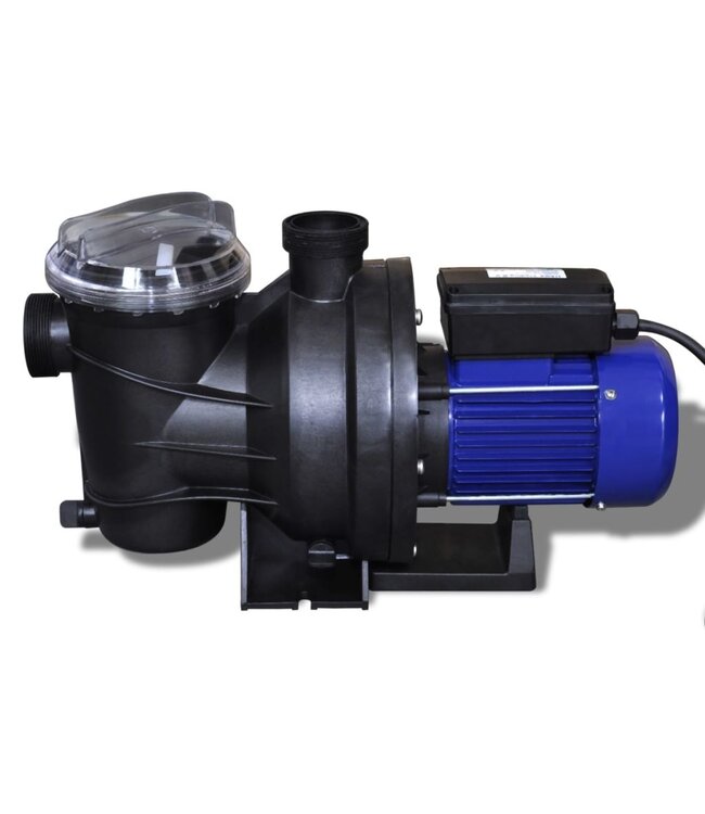 Elektrische zwembadpomp 800W blauw