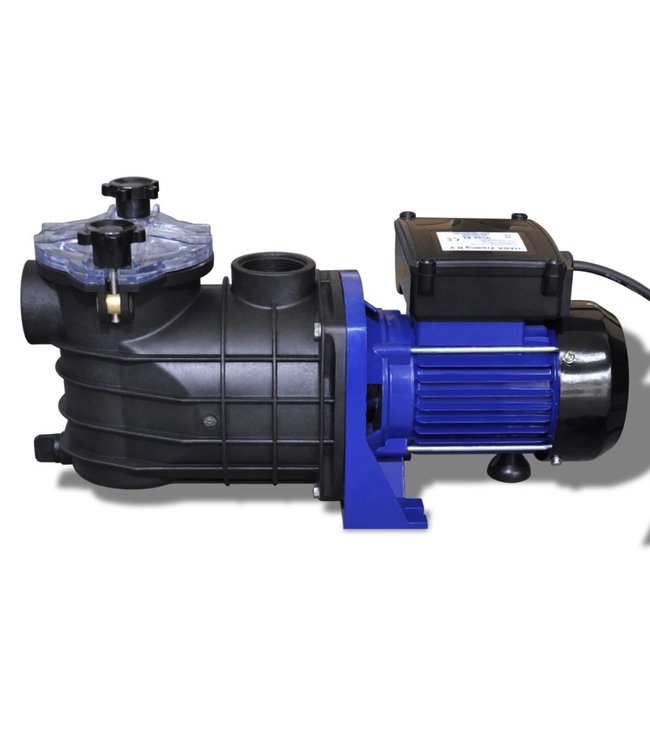 Elektrische zwembadpomp 500W blauw
