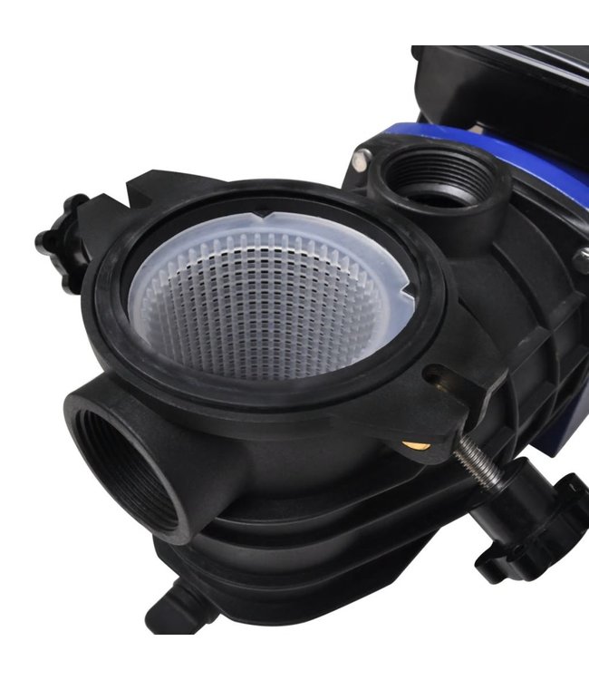 Elektrische zwembadpomp 500W blauw