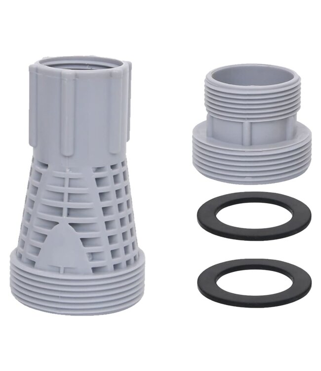 2-delige Zwembadslangaansluitingen kunststof