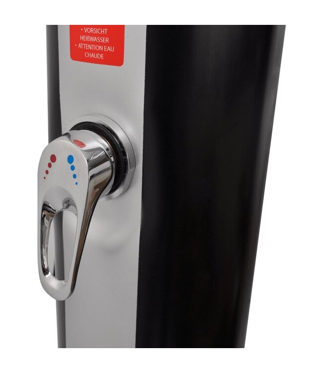 Buitendouche solar met douchekop en kraan 35 L