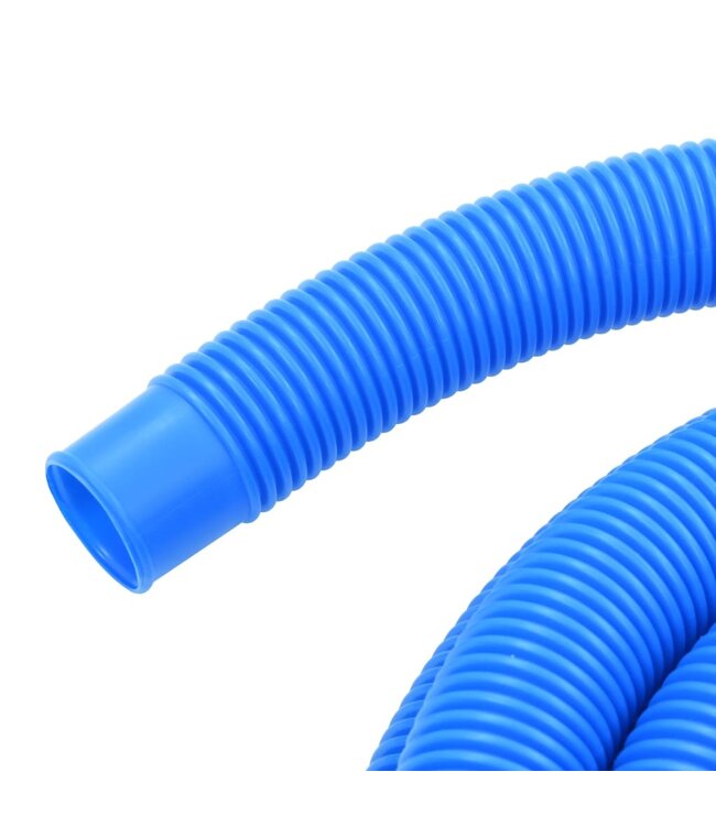 Zwembadslang met klemmen 38 mm 12 m blauw