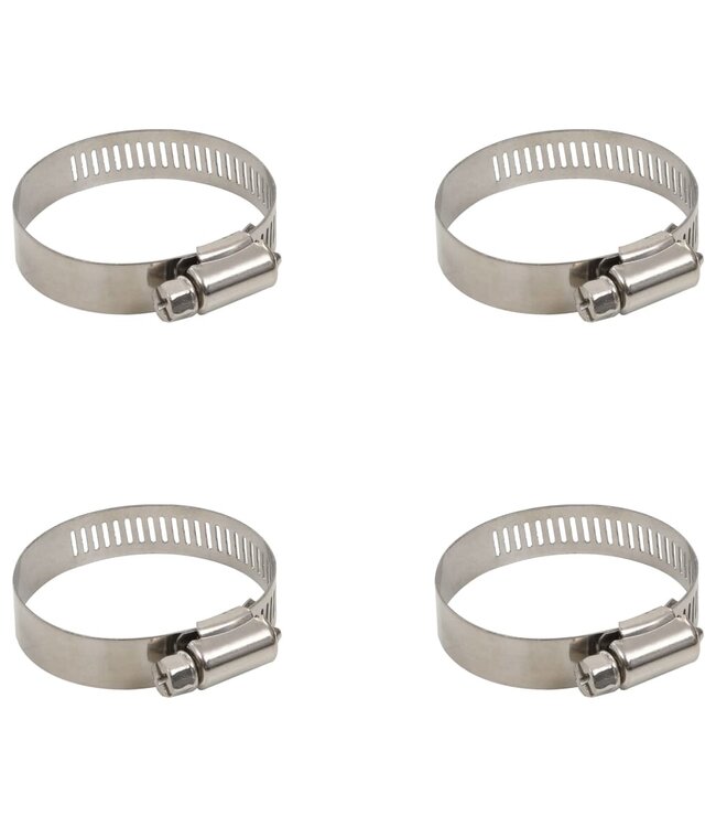 Zwembadslang met klemmen 38 mm 12 m blauw