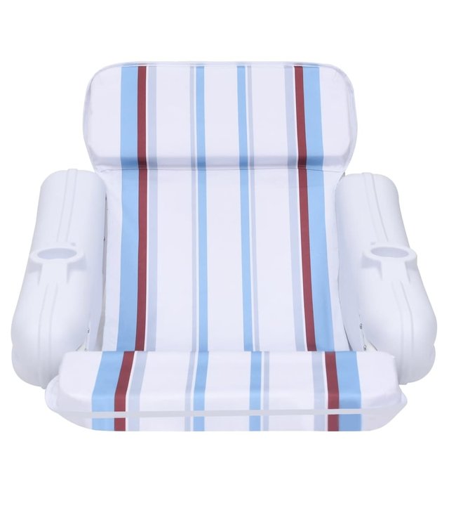 Zwembadstoel drijvend 140x83x60 cm