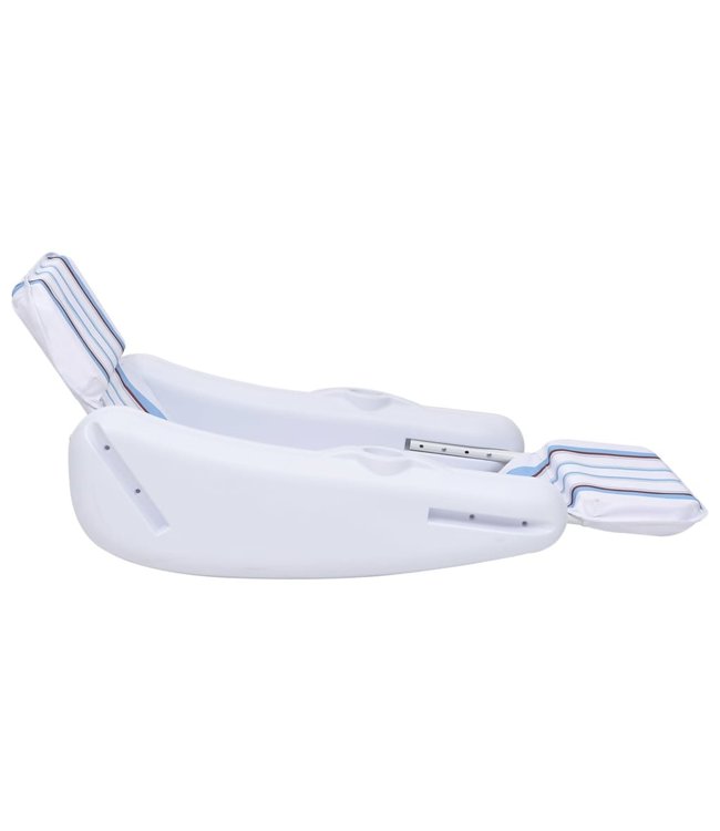 Zwembadstoel drijvend 140x83x60 cm