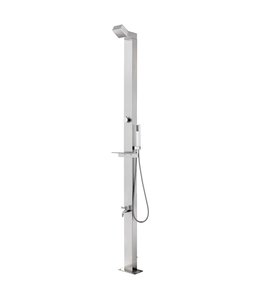 Buitendouche 220 cm roestvrij staal