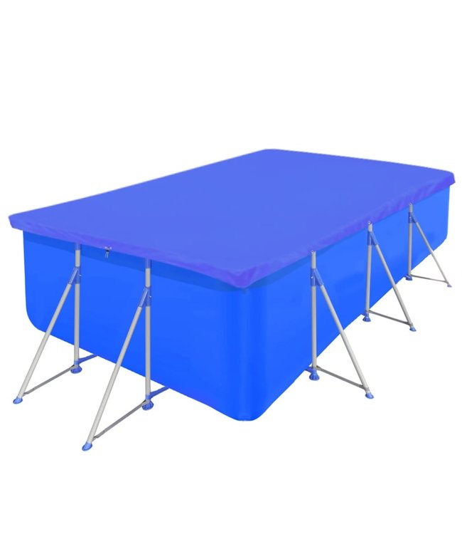 Zwembadhoes rechthoekig 90 g/m² 400x207 cm PE