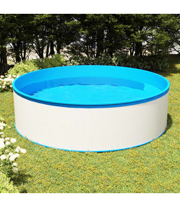 Splasher pool 350x90 cm wit