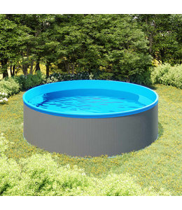 Splasher pool 350x90 cm grijs