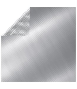 Zwembadhoes 450x220 cm PE zilverkleurig