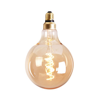 Lichtbron LED bol Ø9,5 cm gold