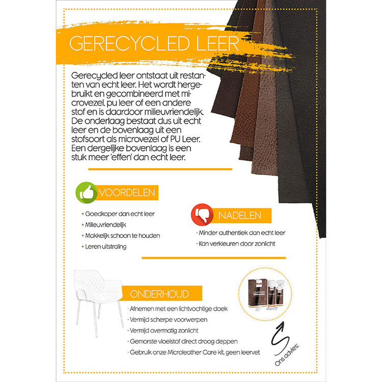 Industriële barkruk Boston leer olijfgroen 60-76 cm - draaibaar