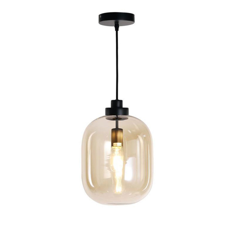 Hanglamp Amber 30 cm 1-lichts glas