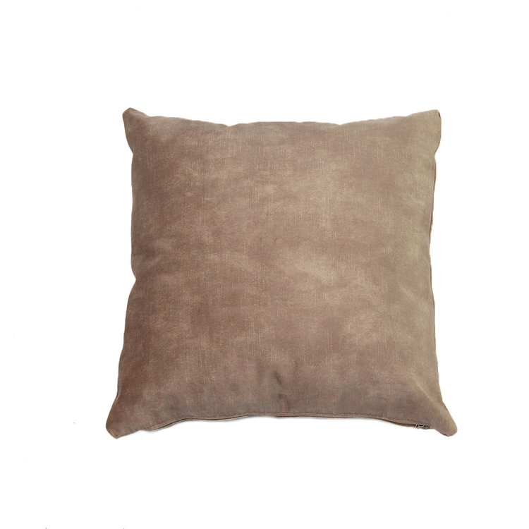 Sierkussen Beau velvet taupe 45 x 45 cm