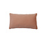 Sierkussen Anna velvet roze 25 x 45 cm