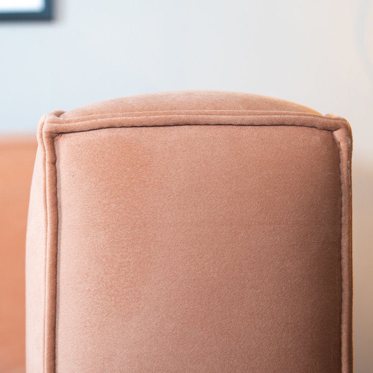 Velvet bank 3-zits Memphis roze