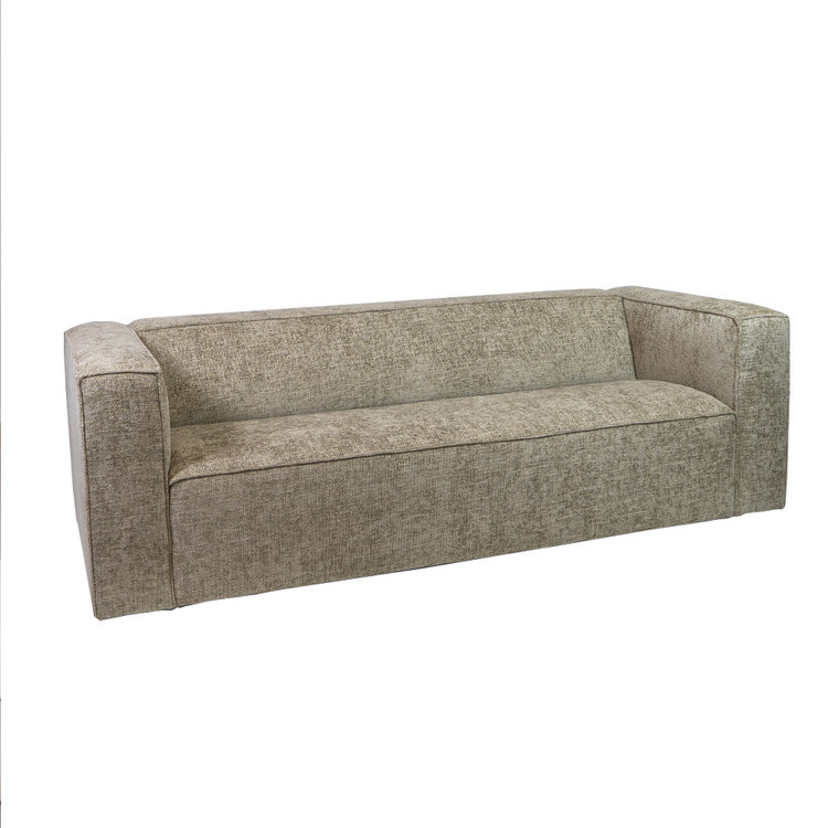 3-zitsbank Memphis taupe stof chenille
