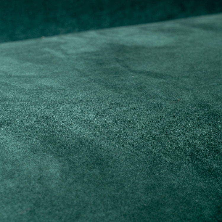 Velvet hoekbank Memphis groen rechts