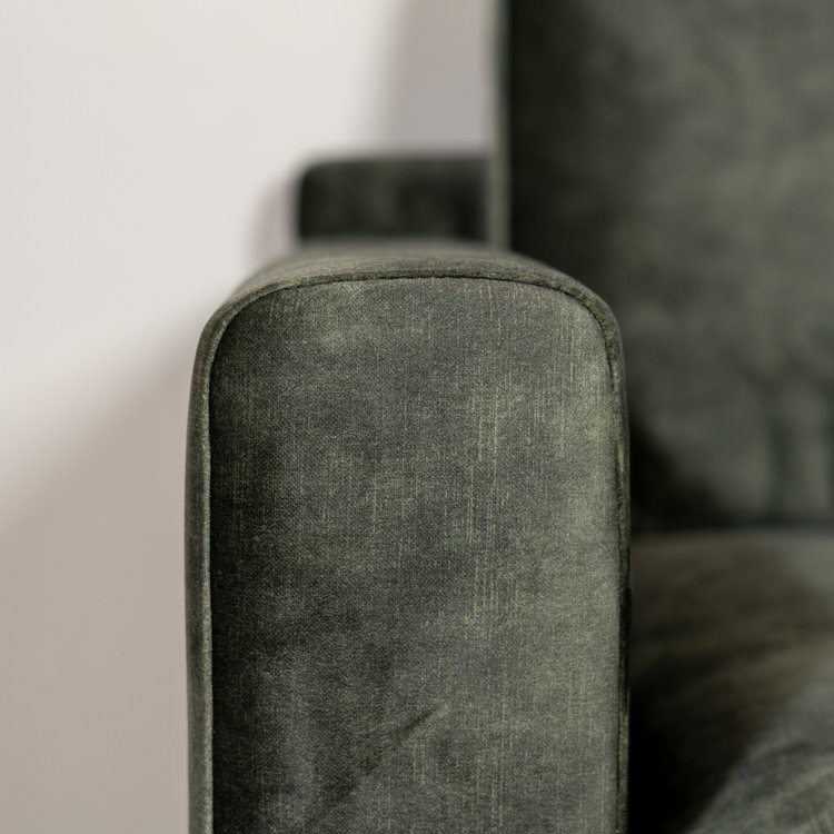 Velvet bank 2-zits Florida groen