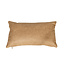 Sierkussen Kyla eco-leer beige 25 x 45 cm