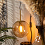 Wandlamp Else 1-lichts Amber
