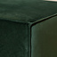 Hocker Memphis velvet groen