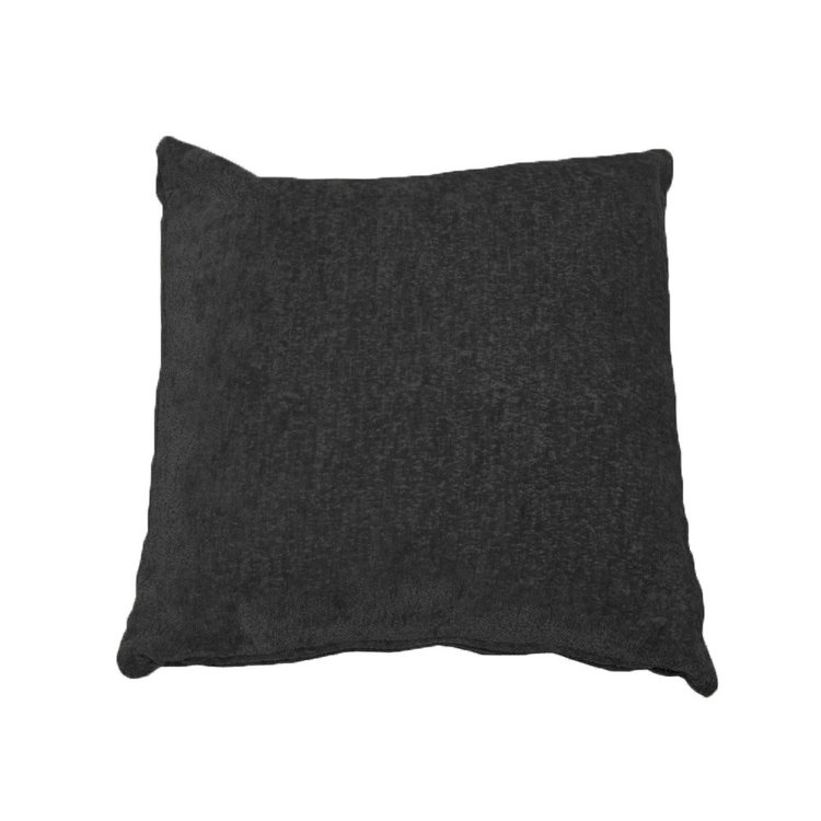 Sierkussen Nora bouclé stof zwart 45 x 45 cm