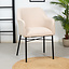 Scandinavische eetkamerstoel Vanja beige