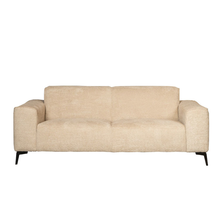Scandinavische bank 2,5-zits Vegas bouclé beige