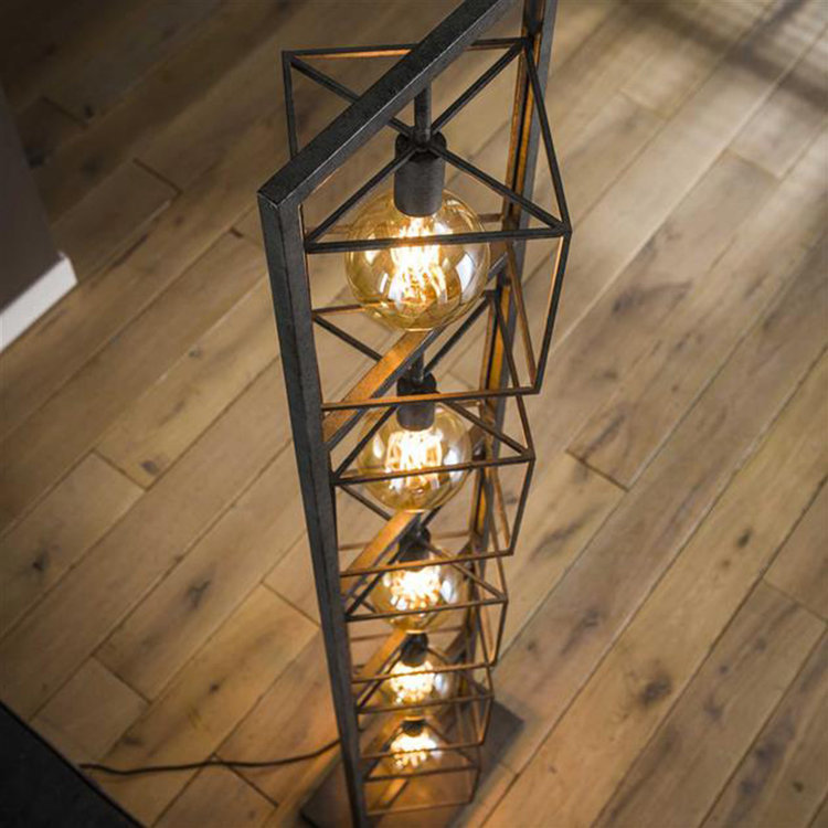 Lichtbron LED bol Ø12,5 cm (set van 4) gold