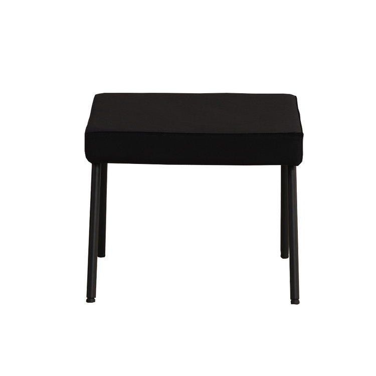 Hocker Espen zwart velvet
