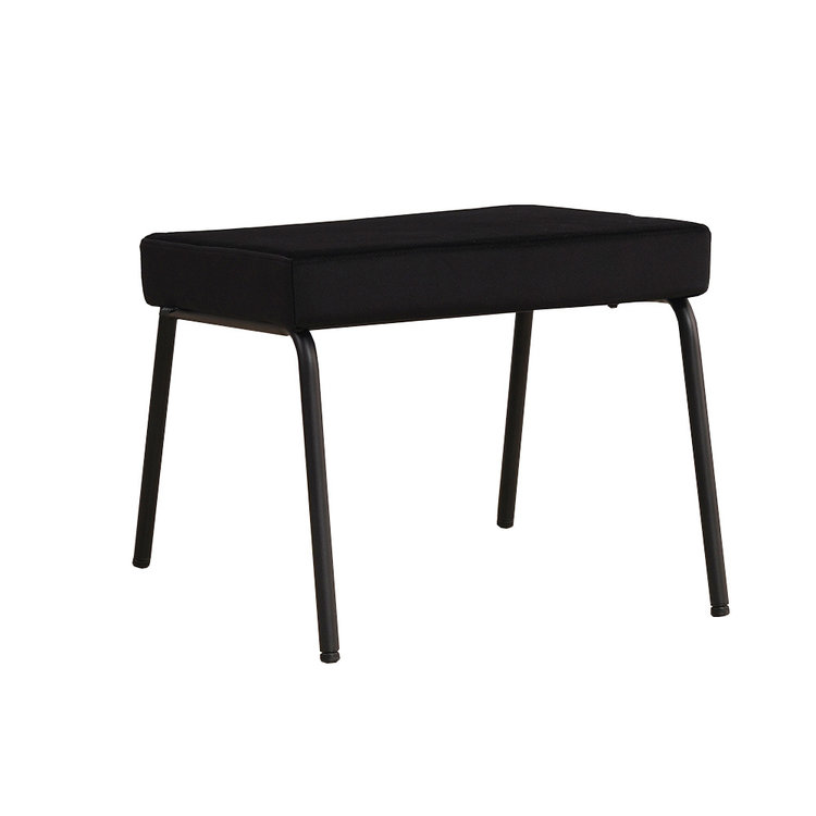 Hocker Espen zwart velvet
