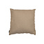 Sierkussen Scandinavisch Hilda stof taupe 45 x 45 cm
