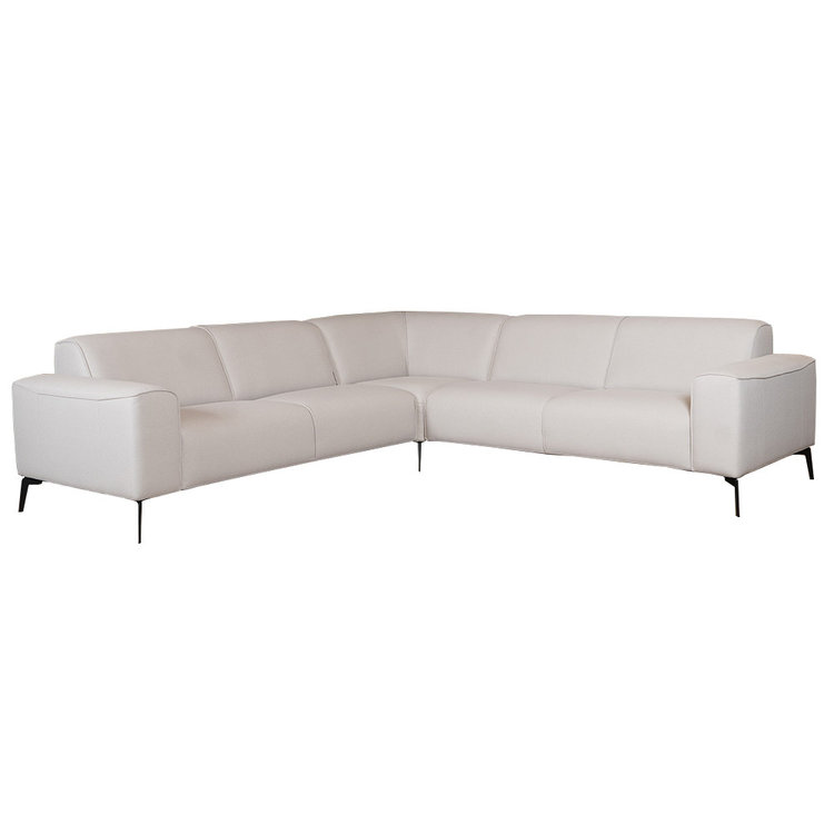 Scandinavische hoekbank Vegas grijs links/rechts