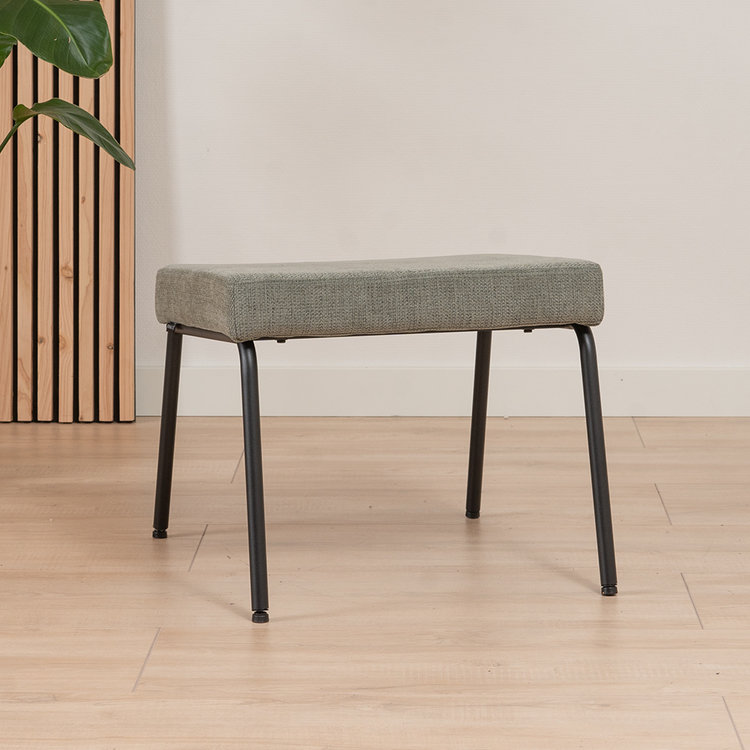 Hocker Espen groen gerecyclede stof